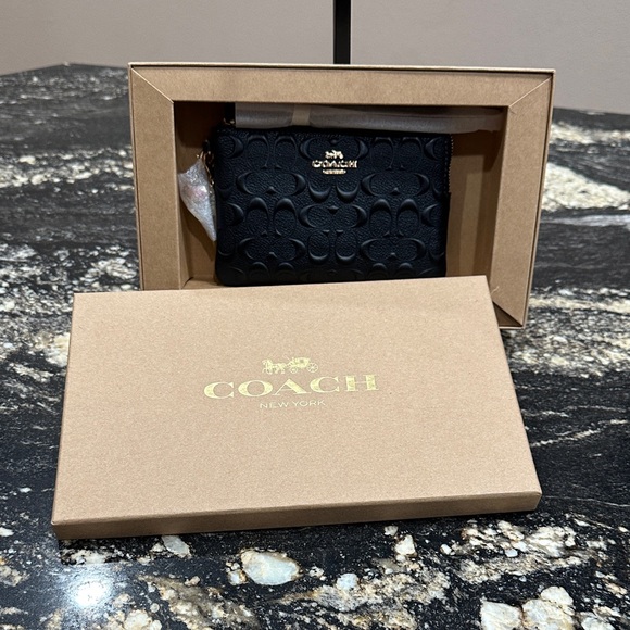 Coach Embossed Wristlet - Picture 9 of 11